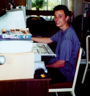 Bryan at Computer