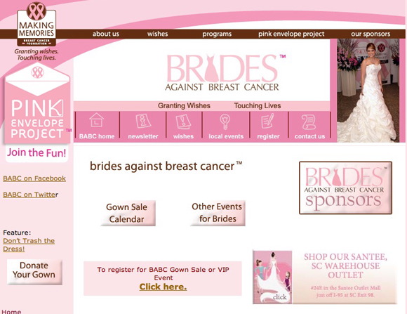 bridesagainstbreastcancer.com