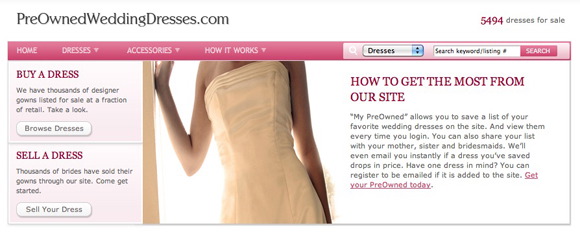 preownedweddingdresses.com