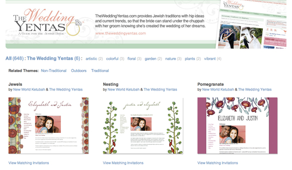 wedding website